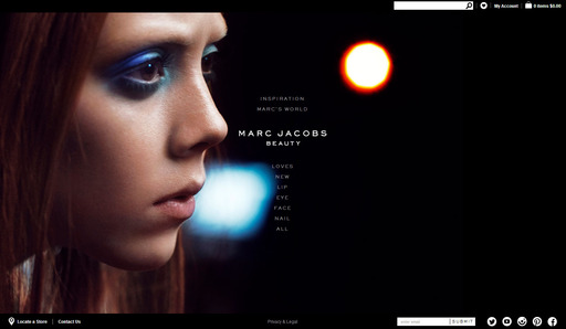 Marc Jacobs Beauty запускает он-лайн бутик