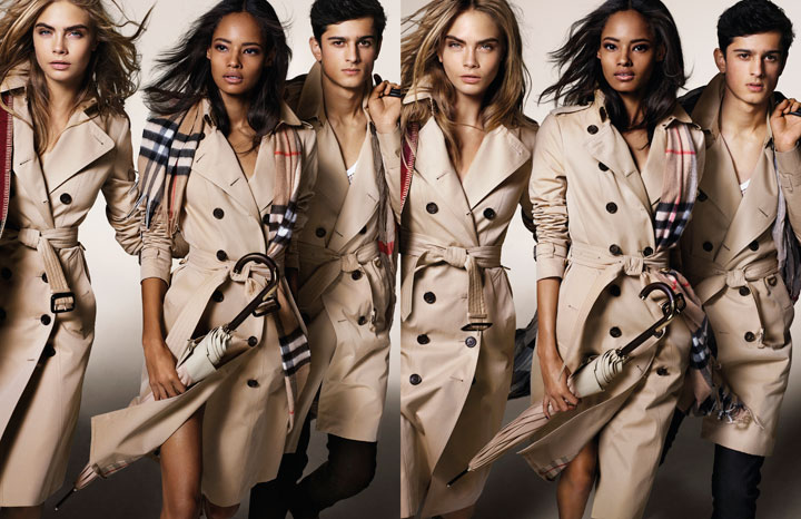 Новая кампания Burberry