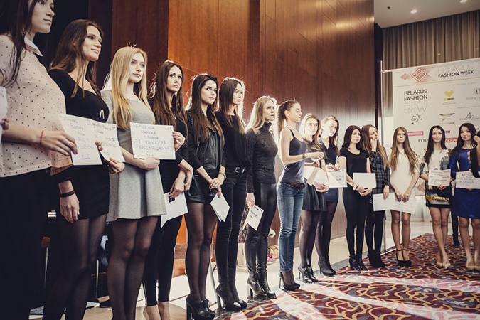 Состоялся кастинг моделей для Belarus Fashion Week 2015/16