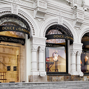 Новый бутик Dolce&Gabbana в Москве