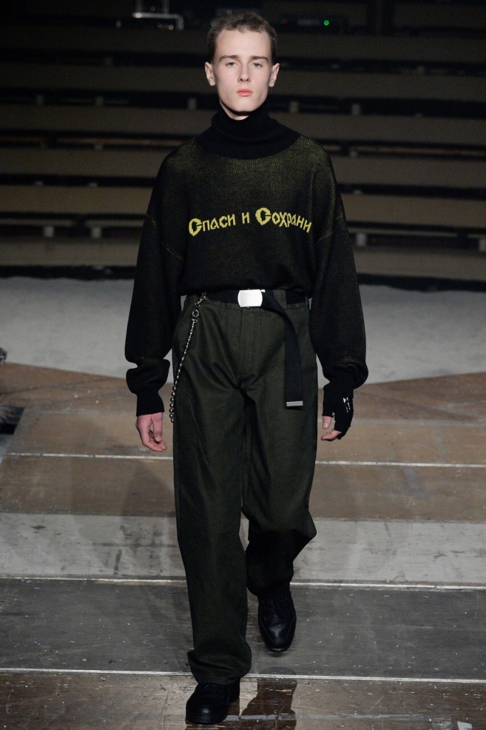 Gosha Rubchinskiy  FALL 2016 MENSWEAR Paris fashion Week