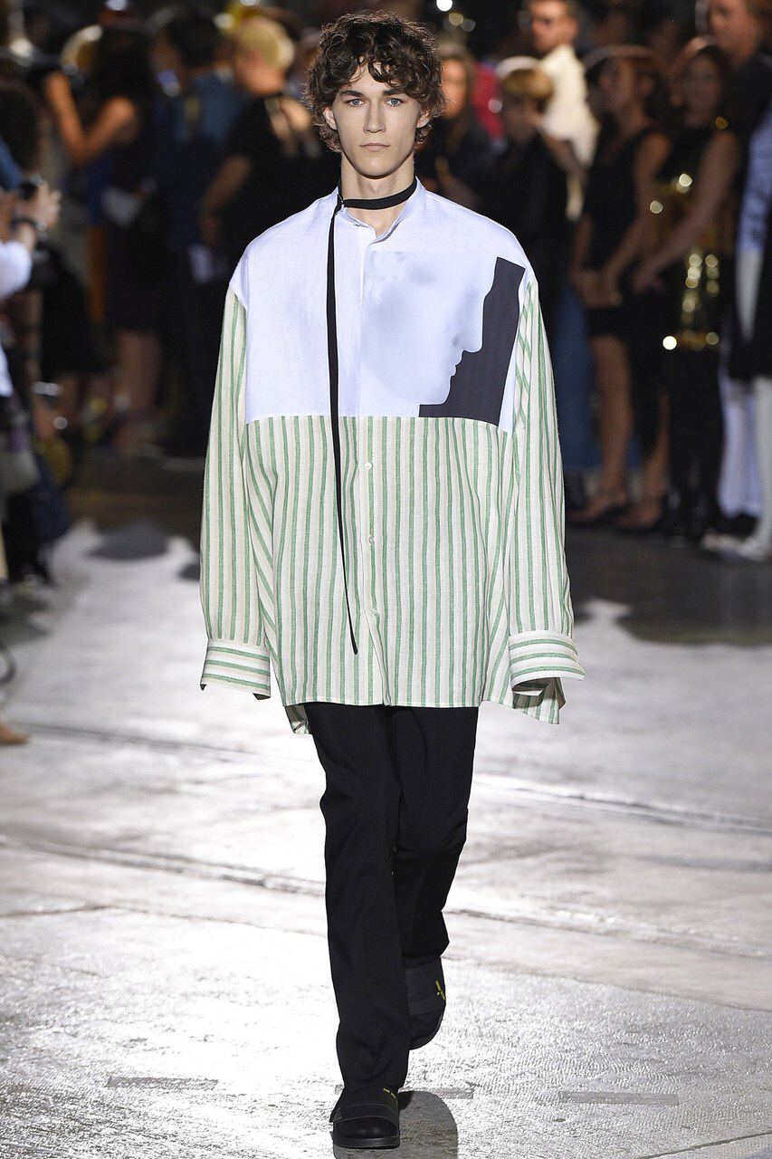 Raf Simons Florense Весна 2017 Menswear