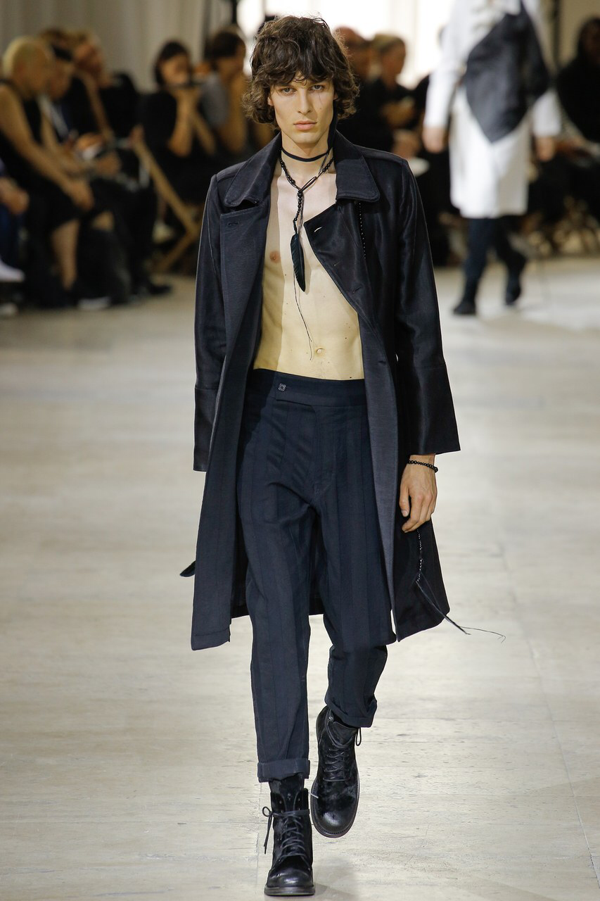 Ann Demeulemeester SPRING 2016 Menswear