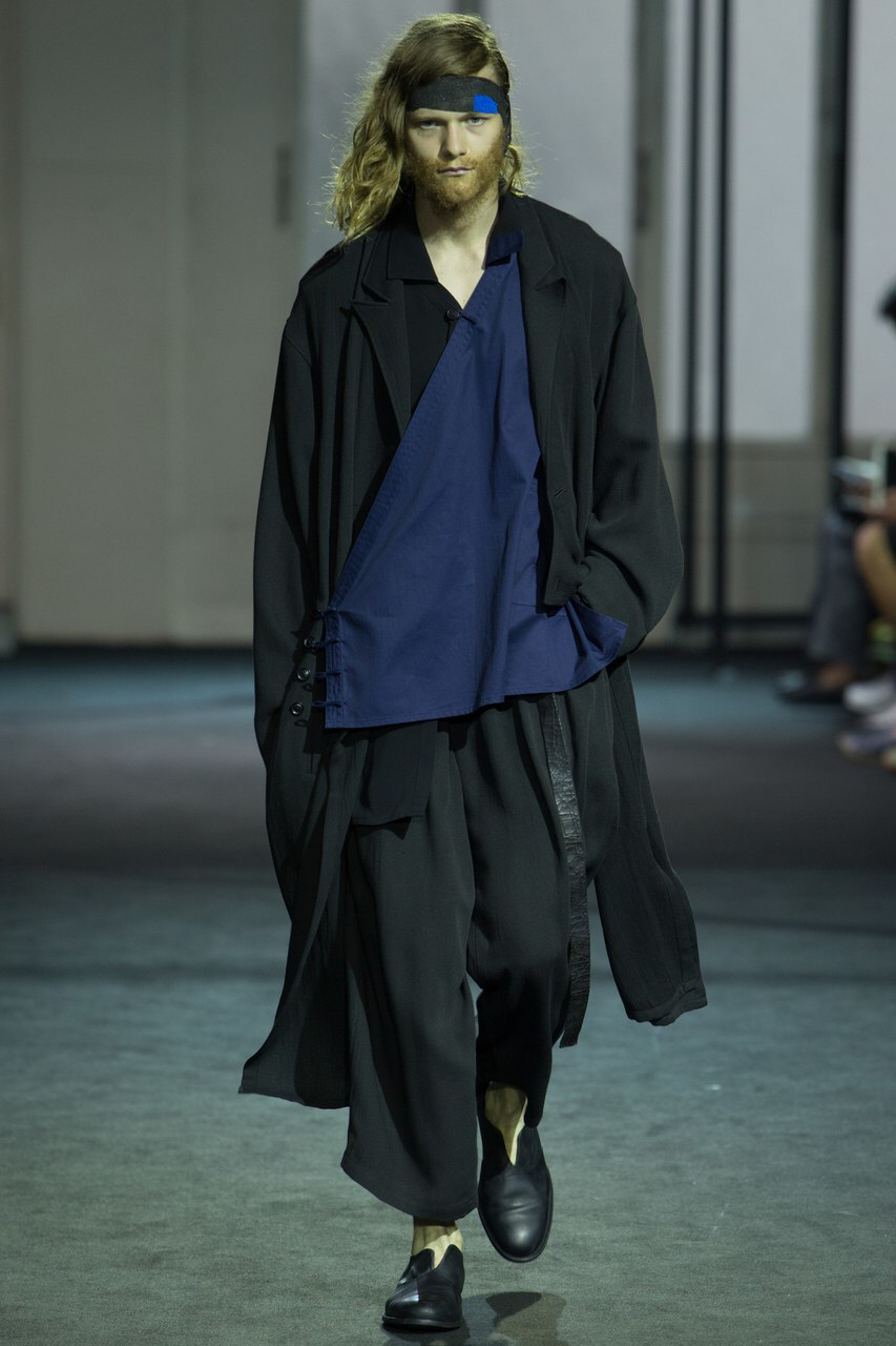 Yohji Yamamoto SPRING 2016 Menswear