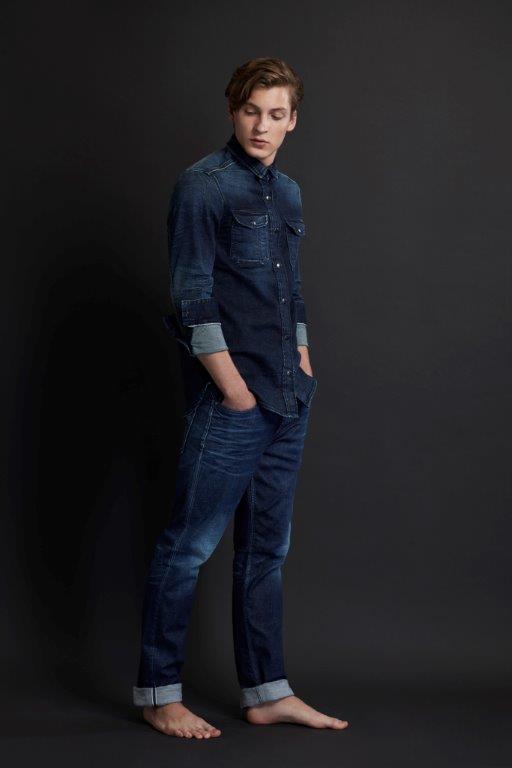 ckj-m-selvedge denim-shirt jacket-HK$1690-slim straight jeans-blue diamond-HK$1990