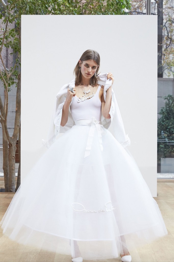 Oscar de la Renta Bridal Spring 2018