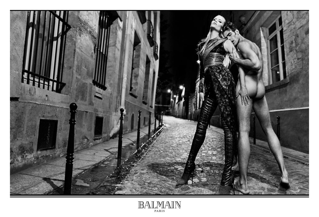 ОЛИВЬЕ РУСТЕН СТАЛ АВТОРОМ РЕКЛАМНОЙ КАМПАНИИ ДЛЯ Balmain